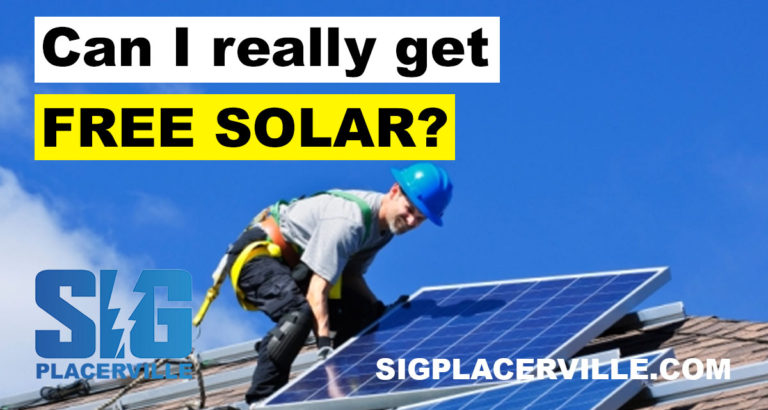Can I really get free solar?